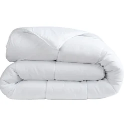 Couette pour 2 personnes uni blanc Mortreux 250 gr/m²