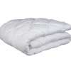 Couette tempérée anti-acarien blanche 140x200cm