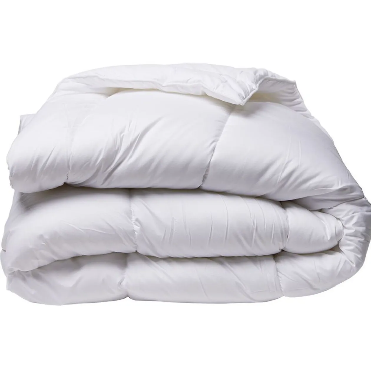 Couette tempérée DODO 2 personnes anti-acariens blanche 240x220cm