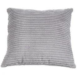 Coussin flanelle cotelé