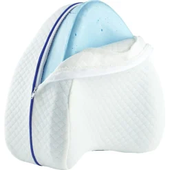 Coussin à mémoire de forme support genou jambe