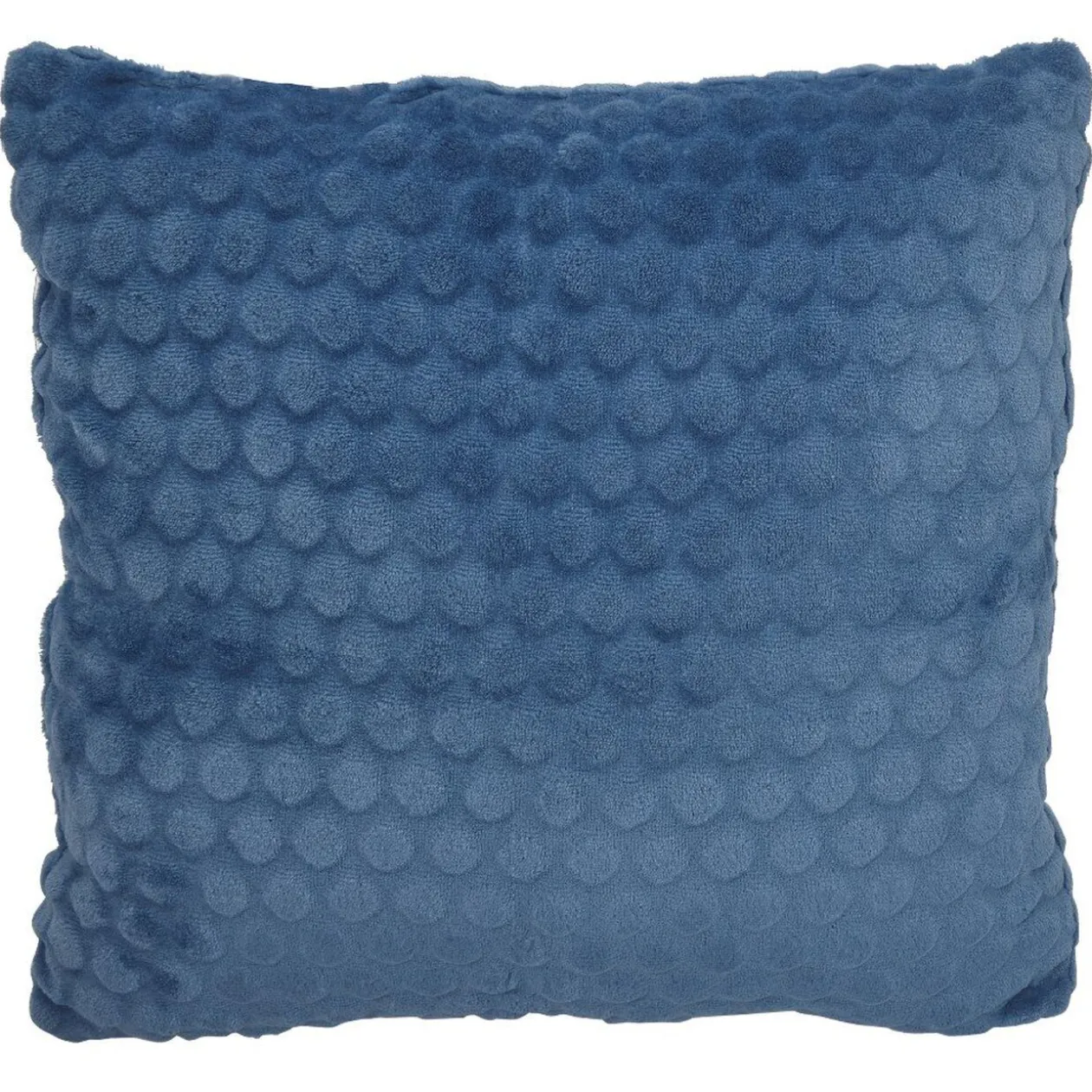 Coussin + plaid motif embossé