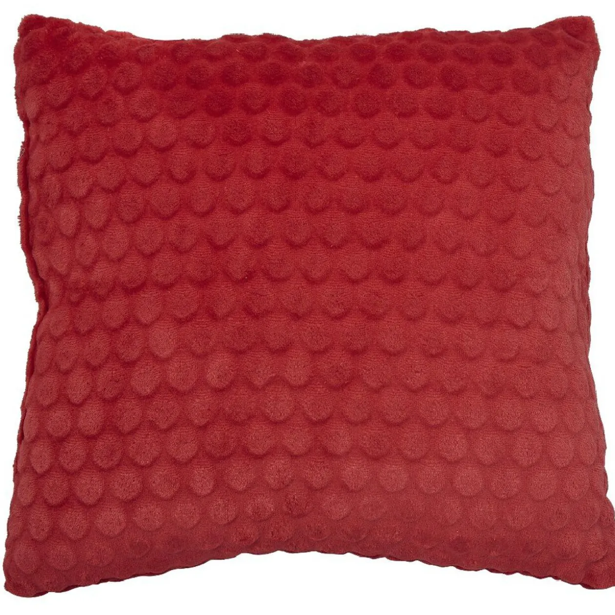 Coussin + plaid motif embossé