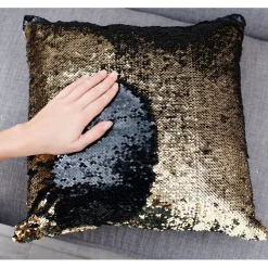 Coussin à sequins