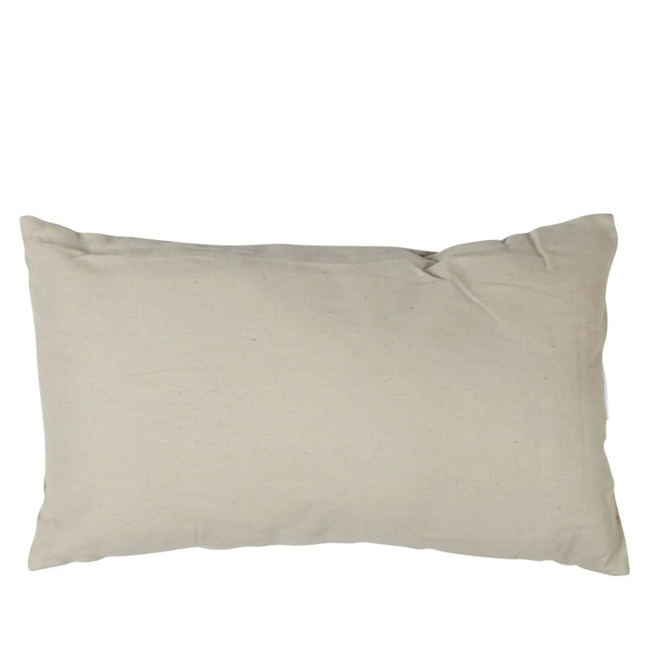 Coussin beige rectangulaire