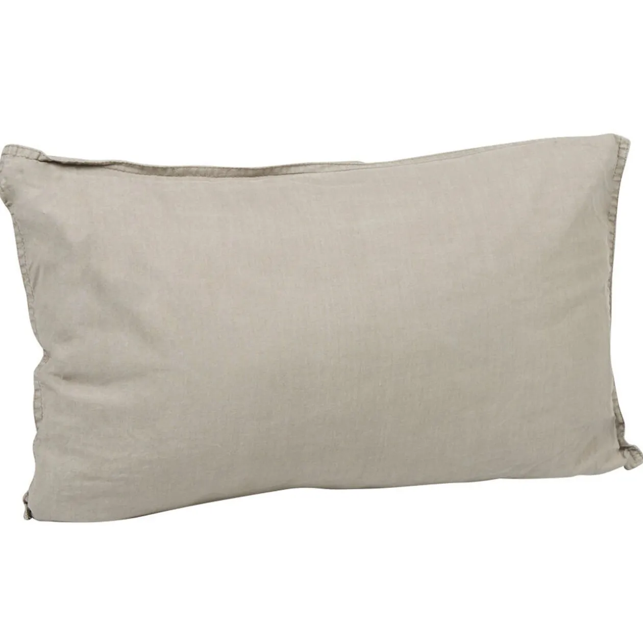 Coussin beige rectangulaire