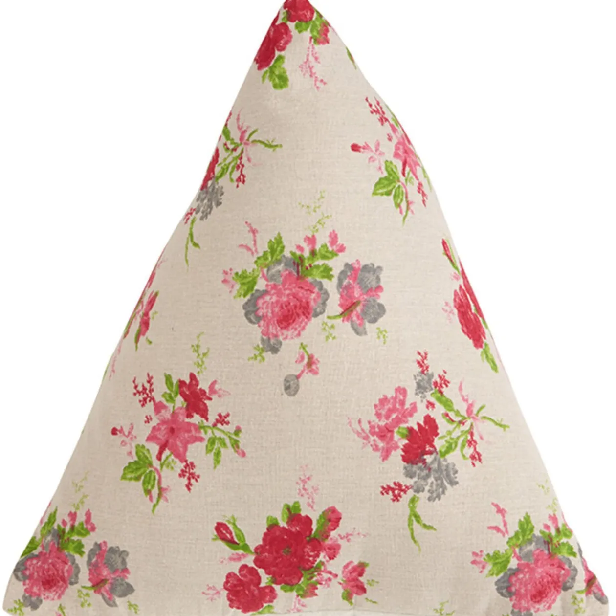 Coussin berlingot design fleurs