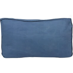 Coussin bleu marine rectangulaire