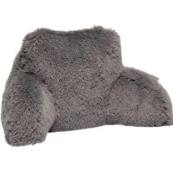 Coussin cale dos gris Shaggy