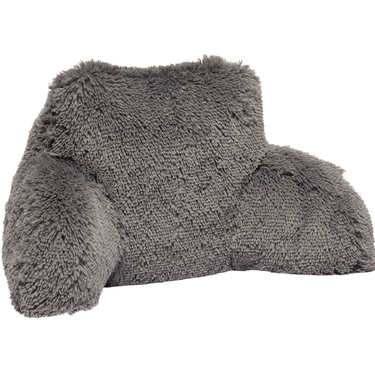 Coussin cale dos gris Shaggy