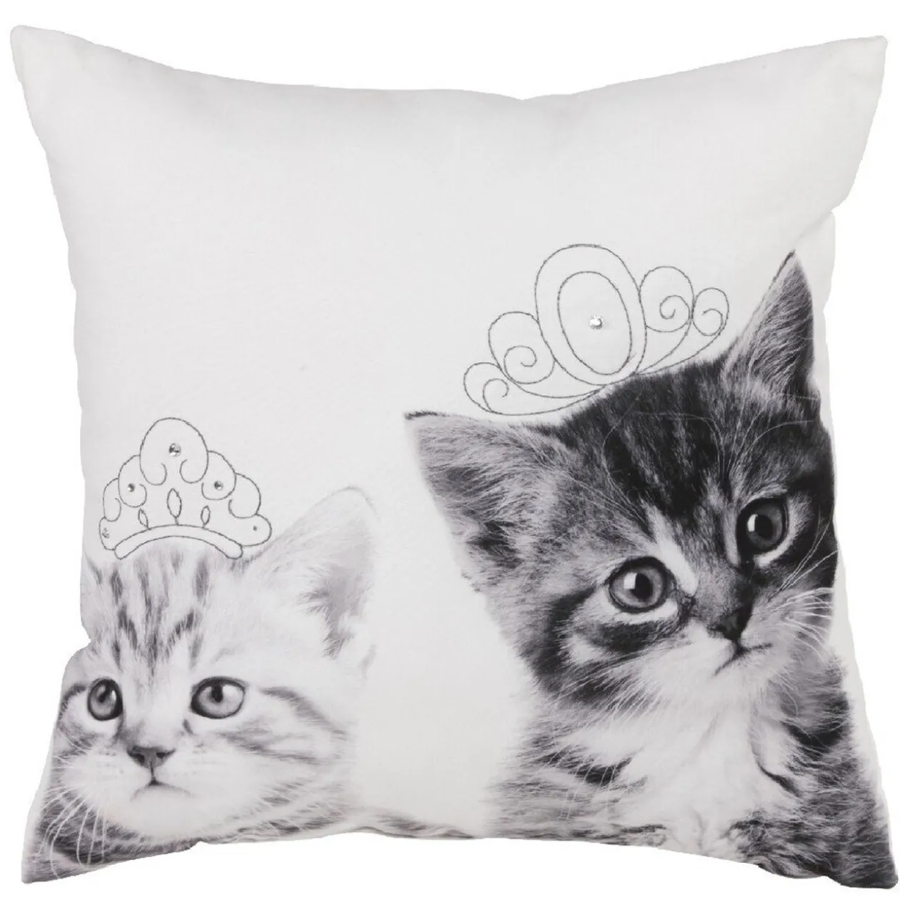 Coussin carré 40 x 40 cm chien chat