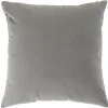Coussin carré gris 45x45cm