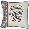 Coussin carré "Have a good day"