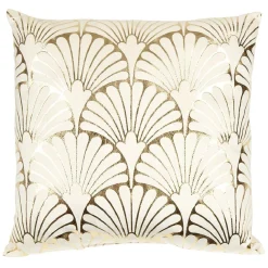 Coussin carré imprimé métallique 40x40 cm