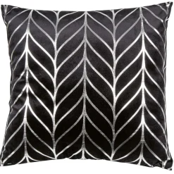 Coussin carré imprimé métallique 40x40 cm