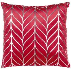 Coussin carré imprimé métallique 40x40 cm