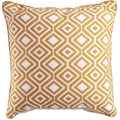 Coussin carré imprimé style ethnique