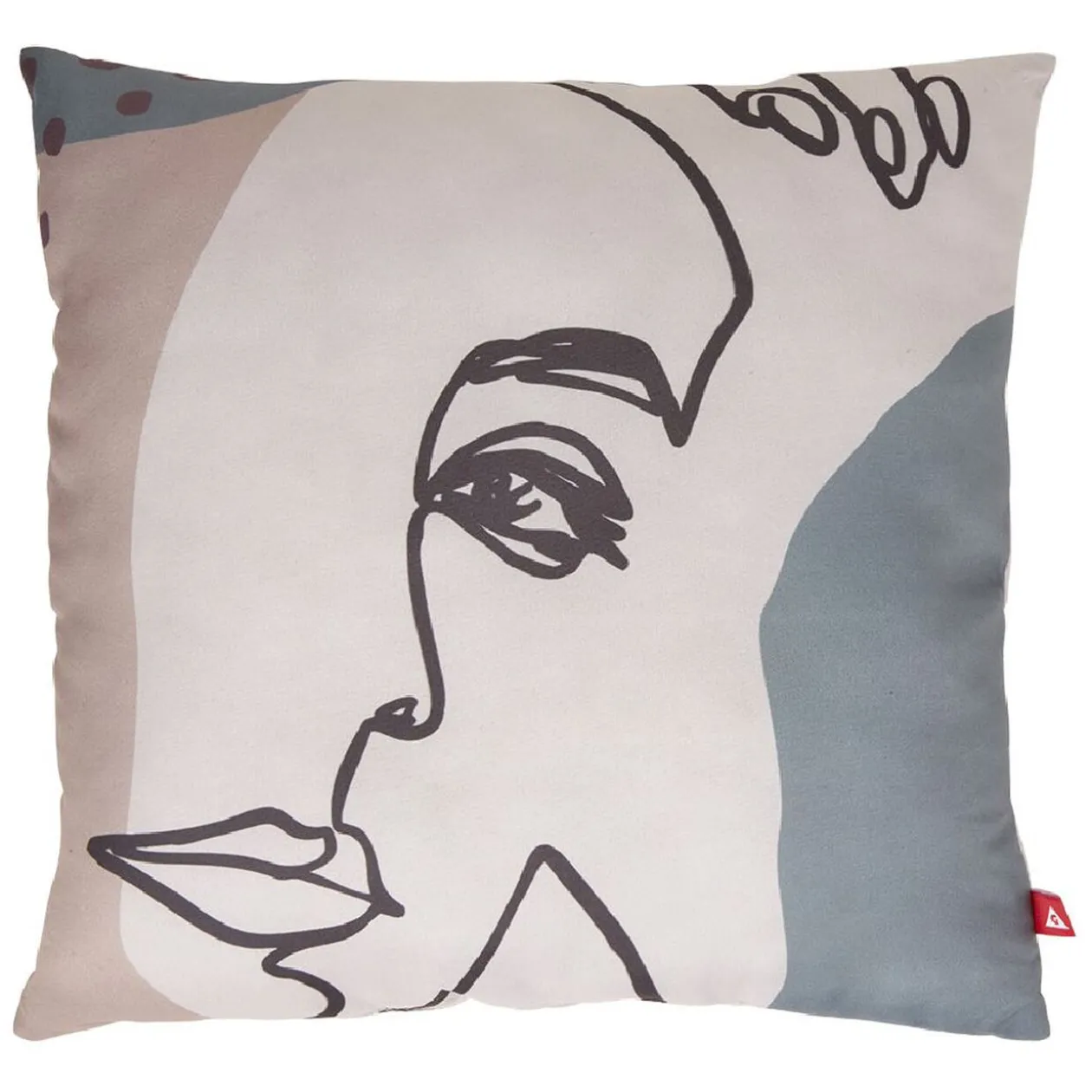 Coussin carré imprimé 38x38 cm