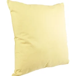 Coussin carré jaune or 60x60cm