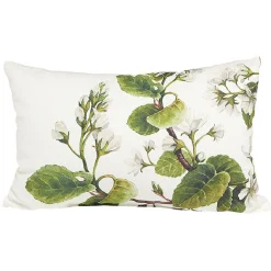 Coussin carré motif cerisier coton