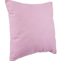 Coussin carré rose framboise 45x45cm