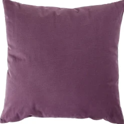 Coussin carré rouge bordeaux 60x60cm