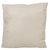 Coussin carré suedine gris