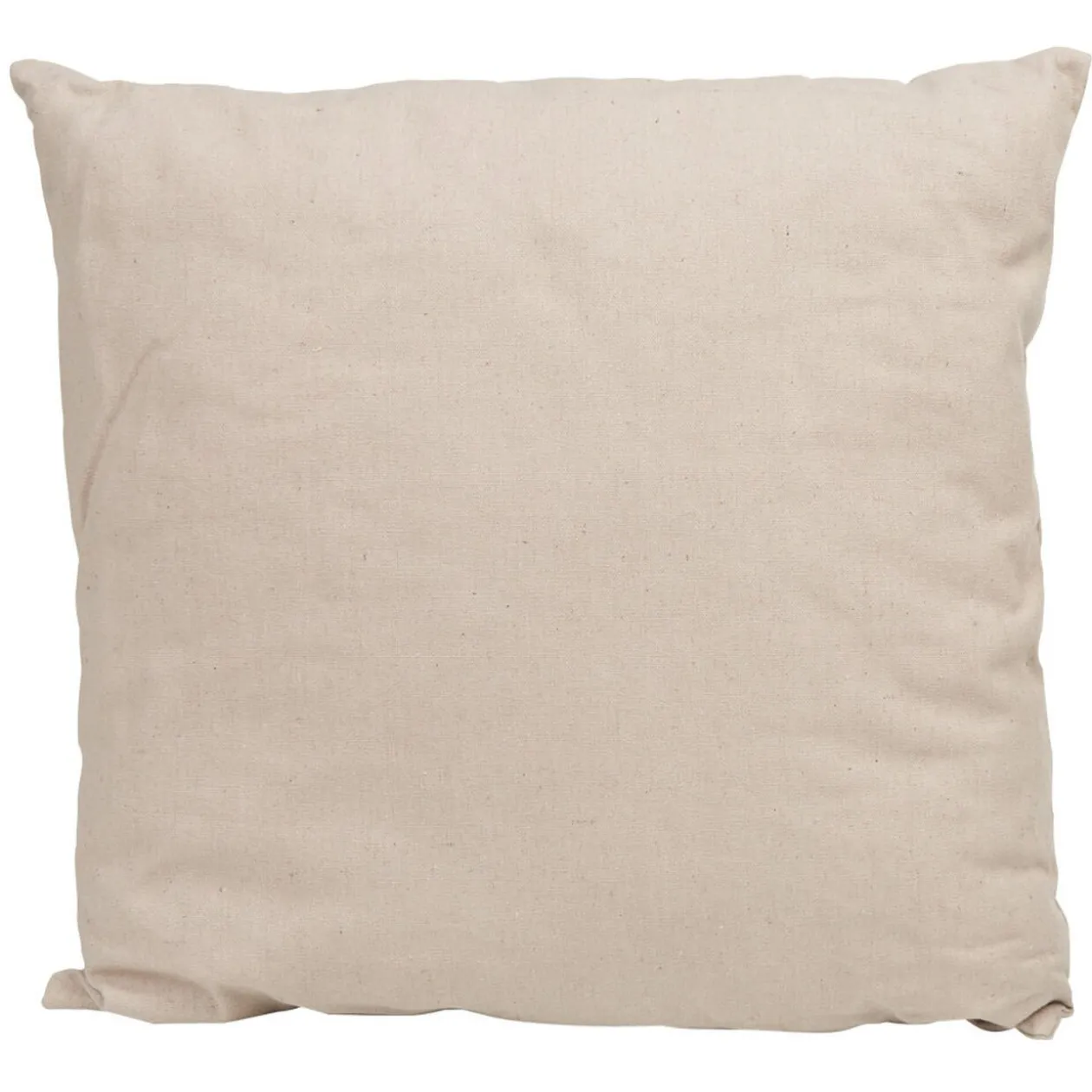 Coussin carré uni taupe