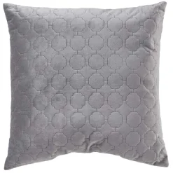 Coussin carré velours pinsonic uni