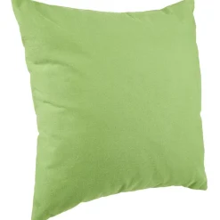 Coussin carré vert herbe 45x45cm