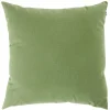 Coussin carré vert menthe 45x45cm