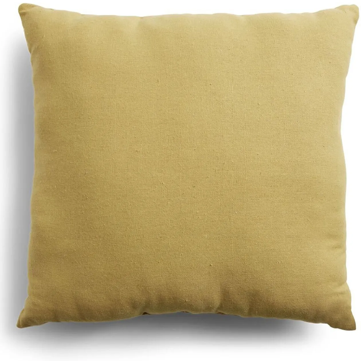 Coussin carré 40x40cm jaune ocre