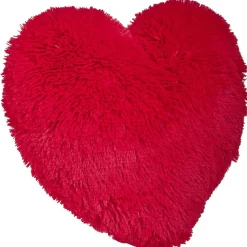 Coussin coeur rouge 40x40 cm