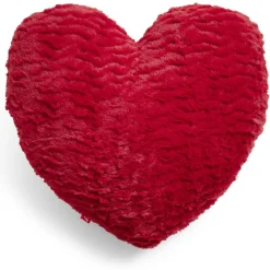 Coussin coeur rouge 40x40cm