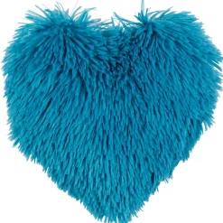 Coussin coeur shaggy