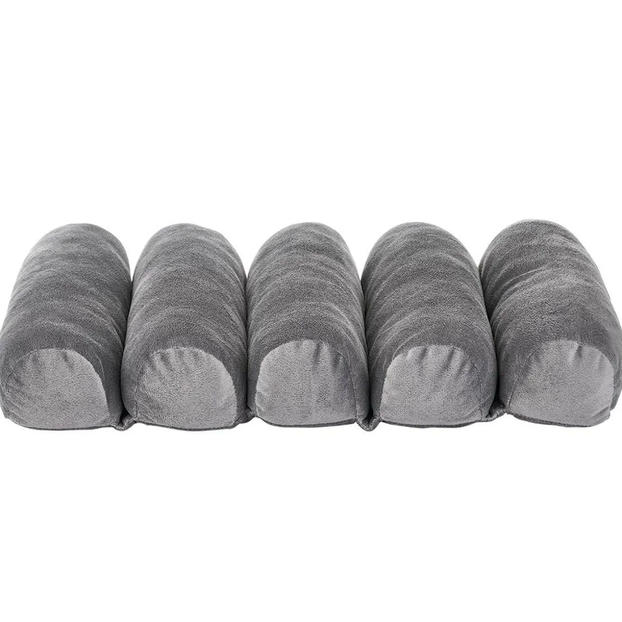 Coussin confort multi-positions gris souple et modulable