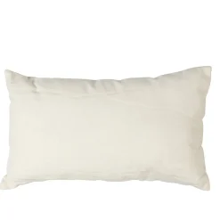 Coussin écru rectangulaire