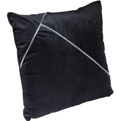 Coussin déco asymétrique velours