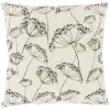 Coussin déco pissenlit 45x45cm beige