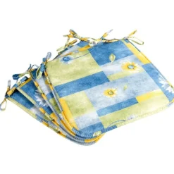 Coussin de chaise imprimé x4