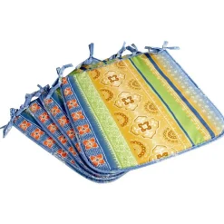 Coussin de chaise imprimé x4