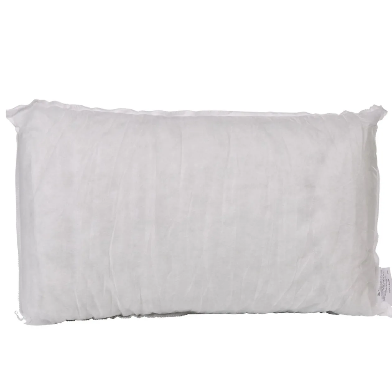 Coussin de rembourrage rectangulaire blanc polyester