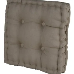 Coussin de sol beige