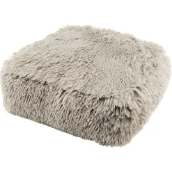 Coussin de sol shaggy 40x40 cm