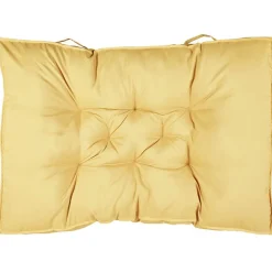 Coussin de sol uni jaune ou gris 120x80 cm