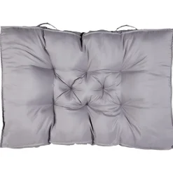 Coussin de sol uni jaune ou gris 120x80 cm