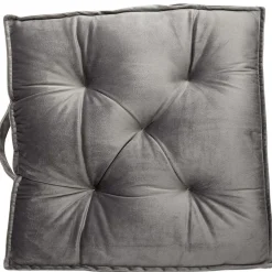 Coussin de sol velours avec poignée