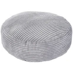 Coussin de sol velours cotelé