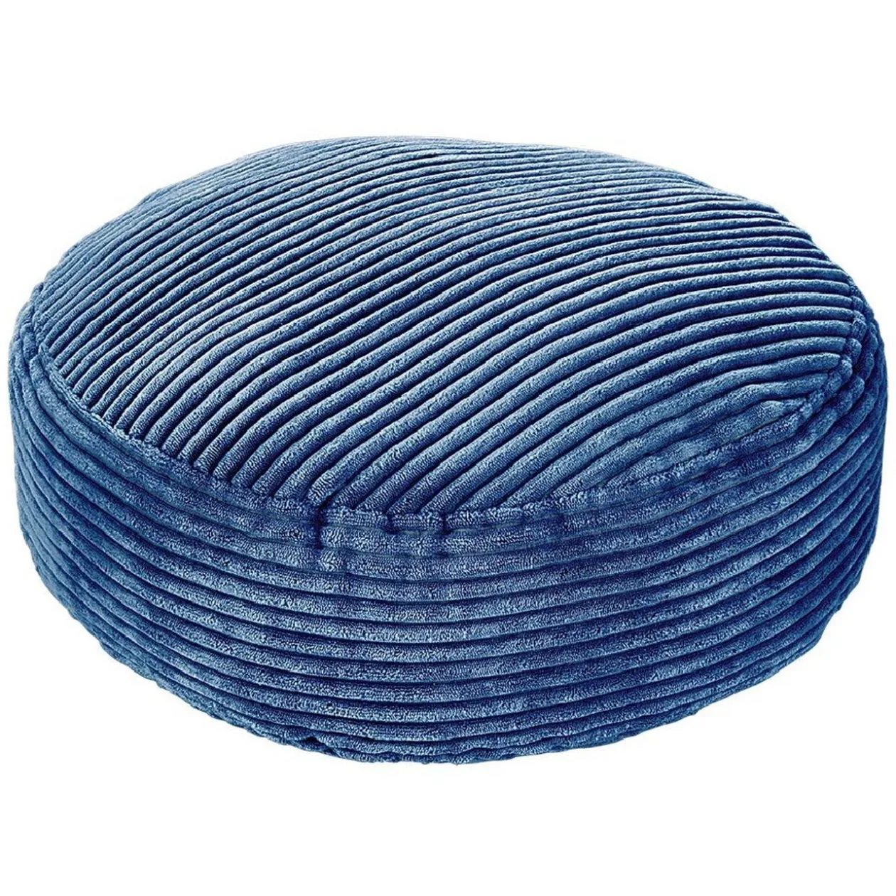 Coussin de sol velours cotelé