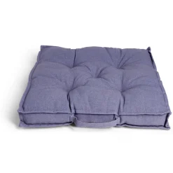 Coussin de sol 50x50xÉp8cm avec poignée gris